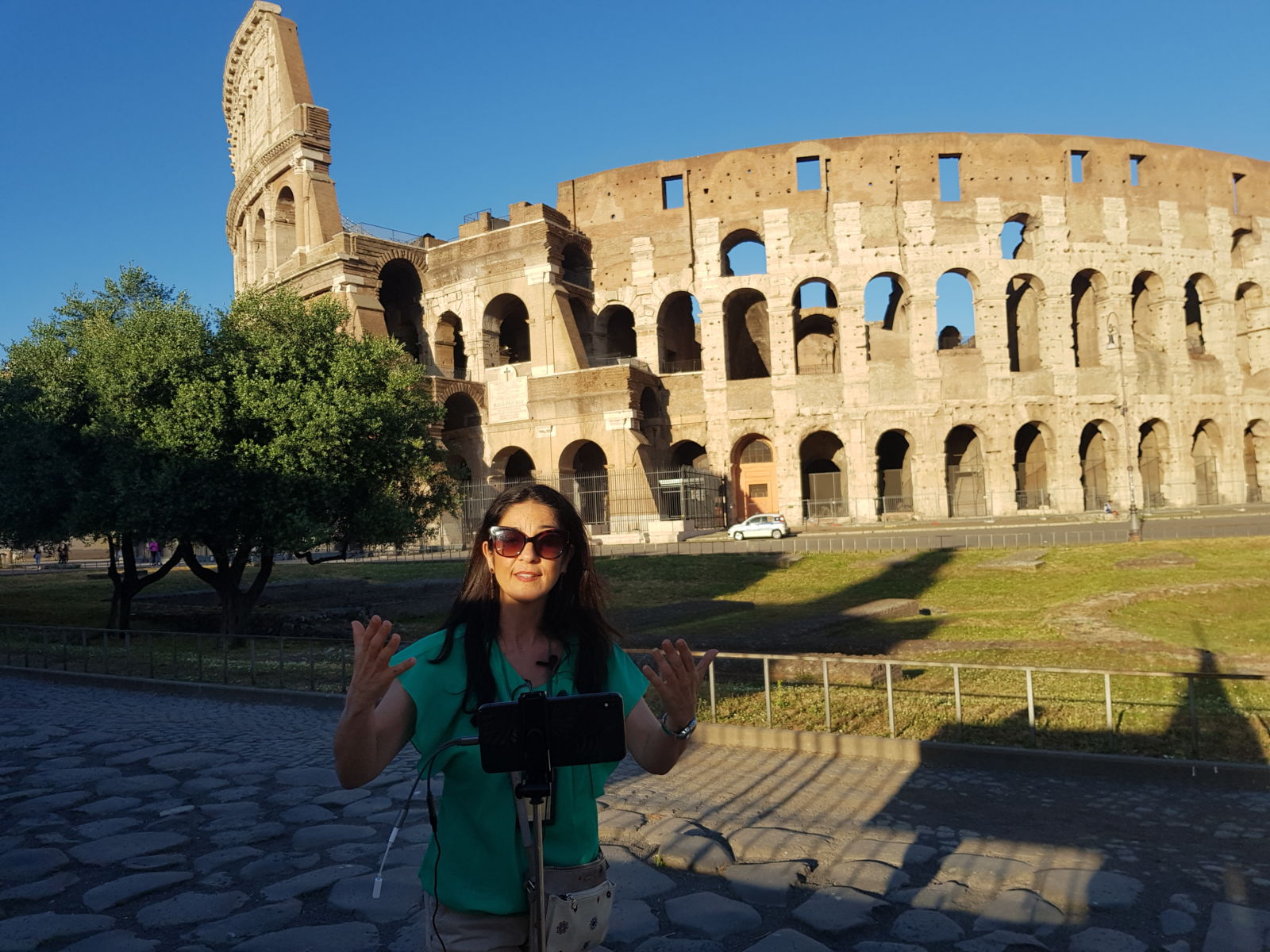 virutal live tour of the Colosseum